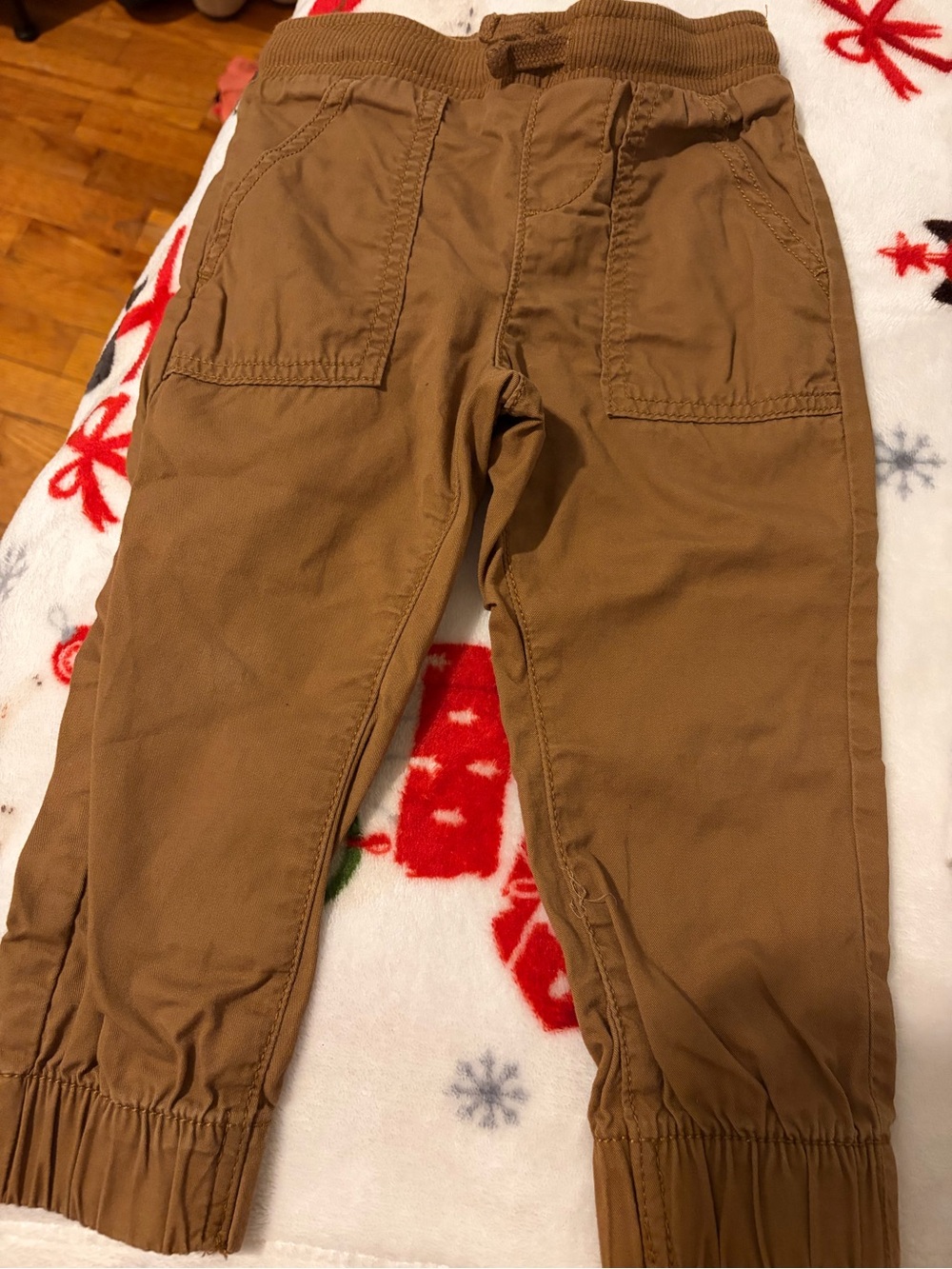 jumping beans Brown Elastic Cuff Cargo Joggers